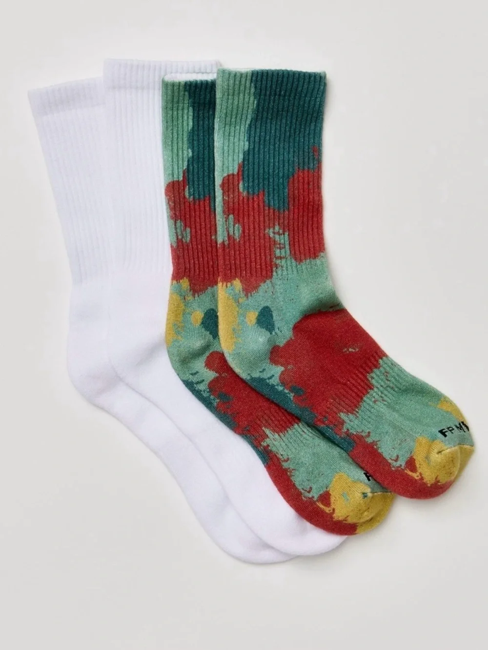 NWT Free People Movement Trail Away Sock Pack in Green Combo